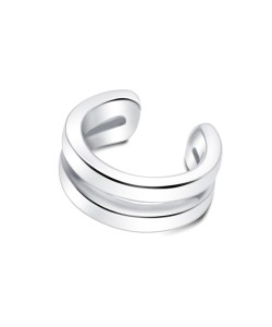 Classic Silver Ear Cuff EC-1170